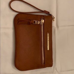 Steve Madden tan pebbled wristlet. New! So cute!
